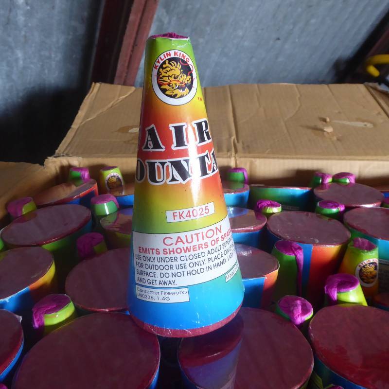 Lot of Approx. 65 Fairyland Fountain Fireworks