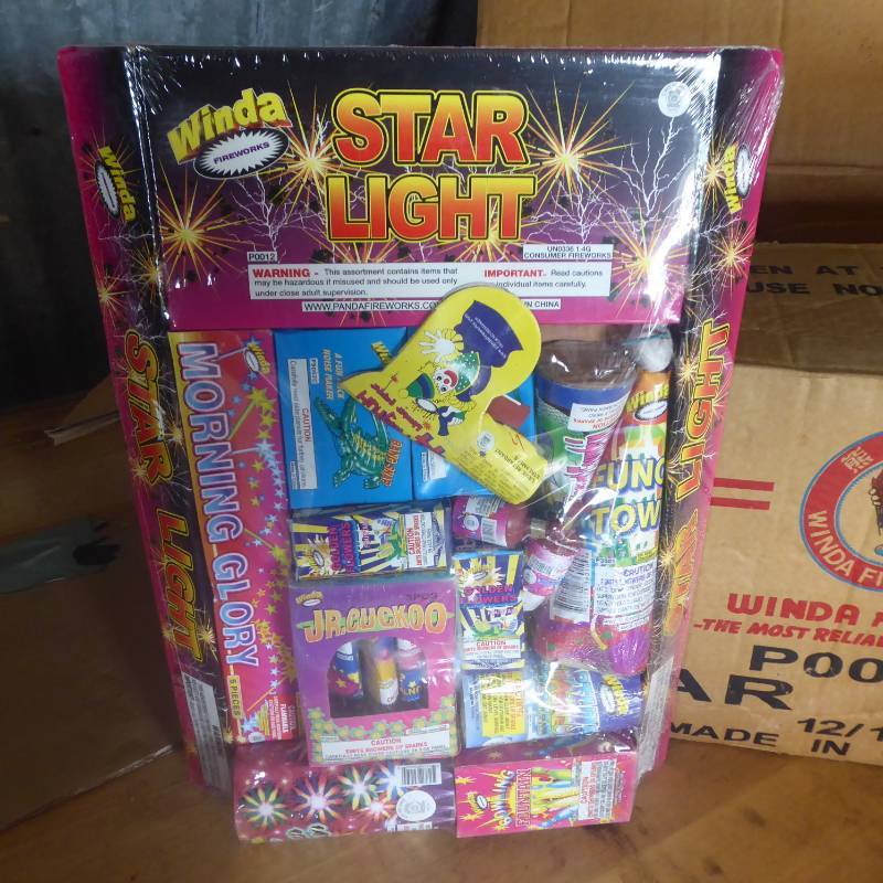 Lot of Approx. 12 Star Light Fireworks