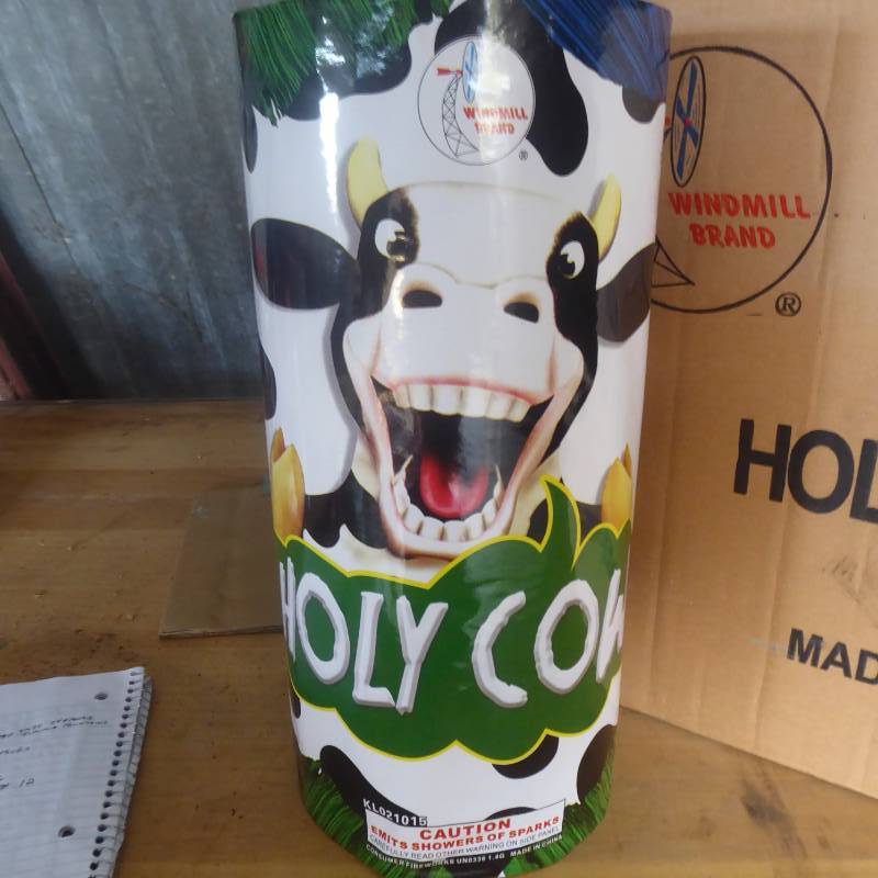 Lot of 6 Holy Cow Fireworks