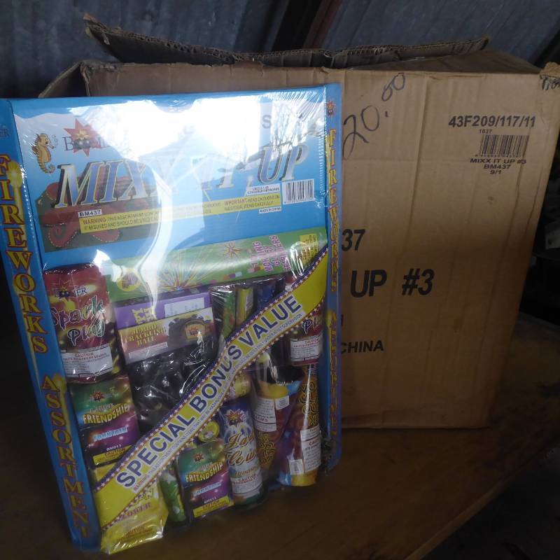 Lot of 6 Mix It Up Fireworks Variety Packs
