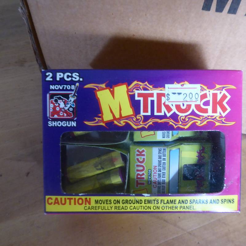 Lot of Approx. 124 Two Packs M Truck Fireworks
