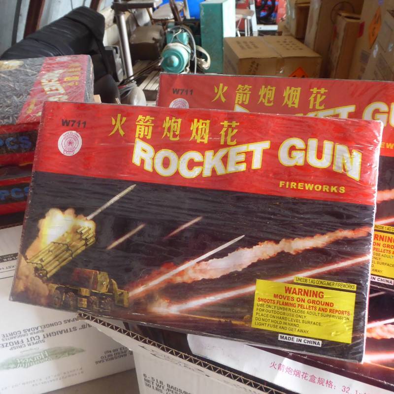Lot of 34 Twelve Packs Rocket Gun Fireworks