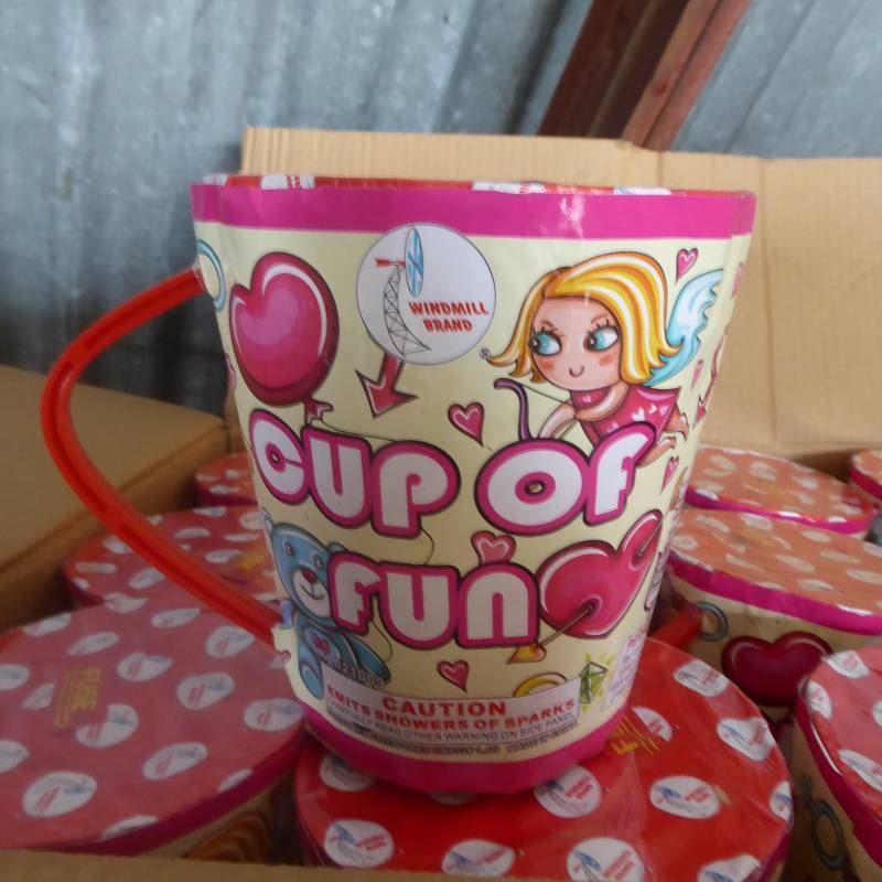 Lot of Approx. 24 Cup of Fun Fireworks