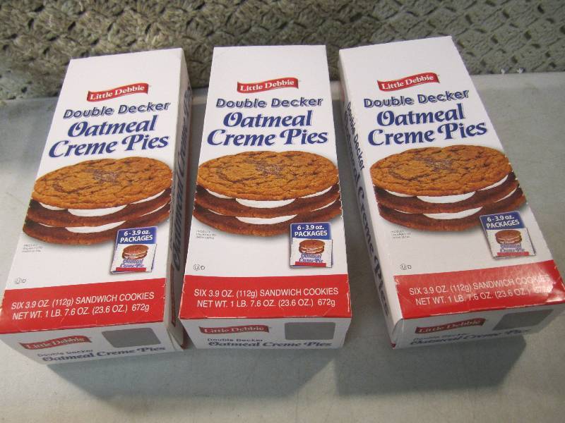 3 Boxes of Little Debbie Double Dec...