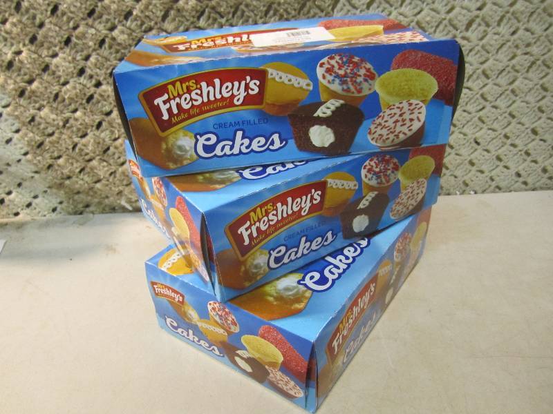 3 Boxes of Mrs Freshleys Creamed Fi...