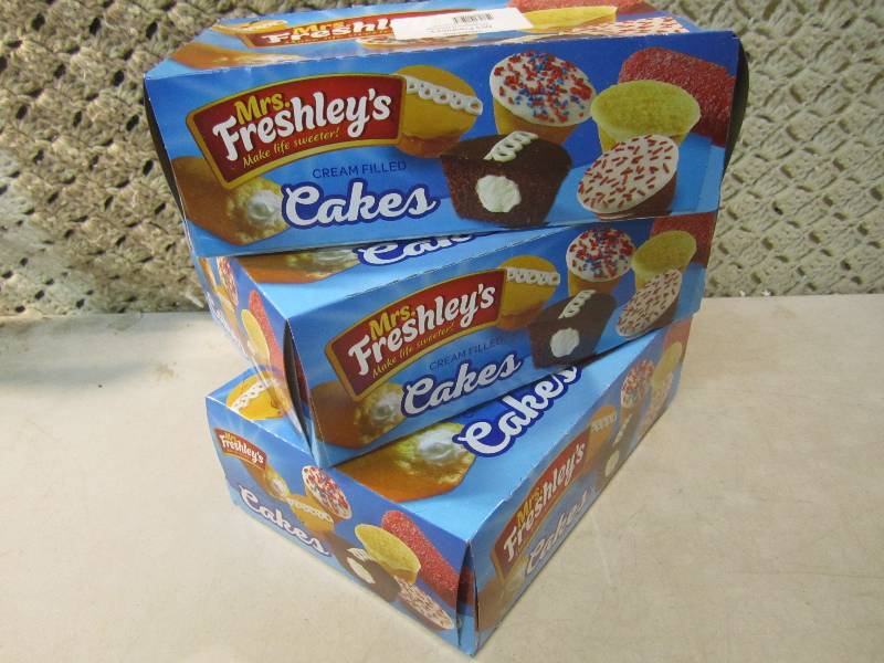 3 Boxes of Mrs Freshleys Creamed Fi...