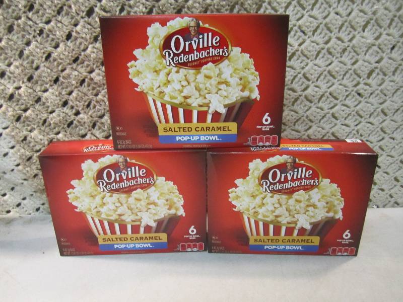3 Boxes of Orville Redenbachers Sal...