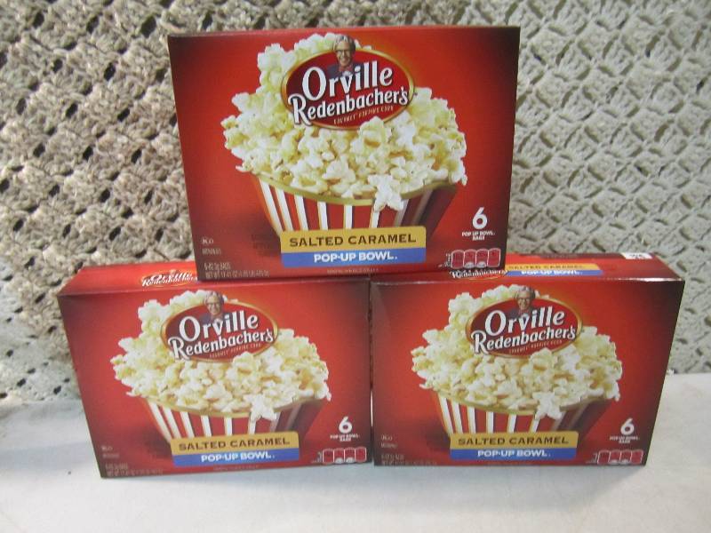 3 Boxes of Orville Redenbachers Sal...