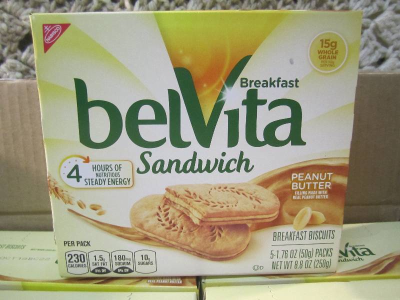 Case of 6 Boxes of BelVita Sandwich...