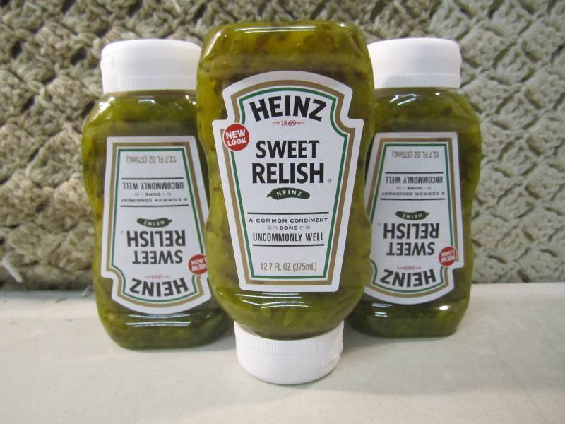3 Bottles of Heinz Sweet Relish Bes...