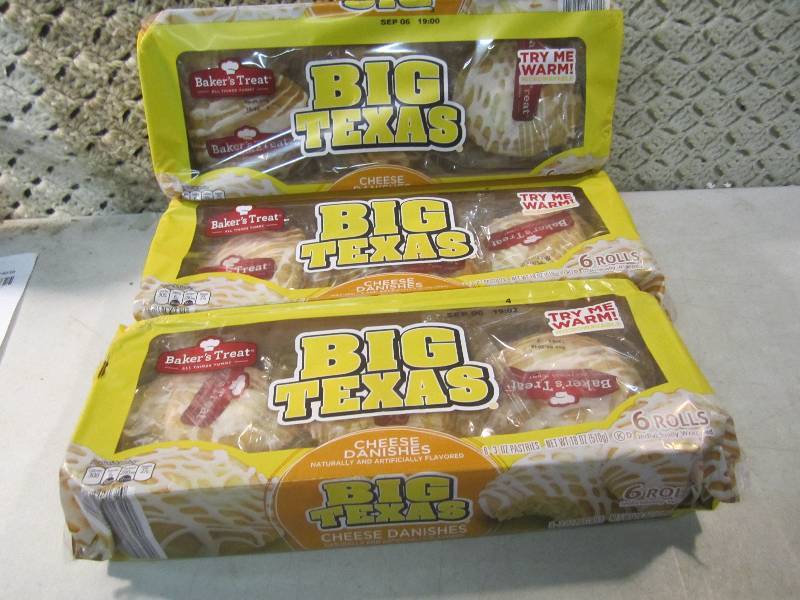 3 - 6-Packs of Big Texas Cheese Dan...