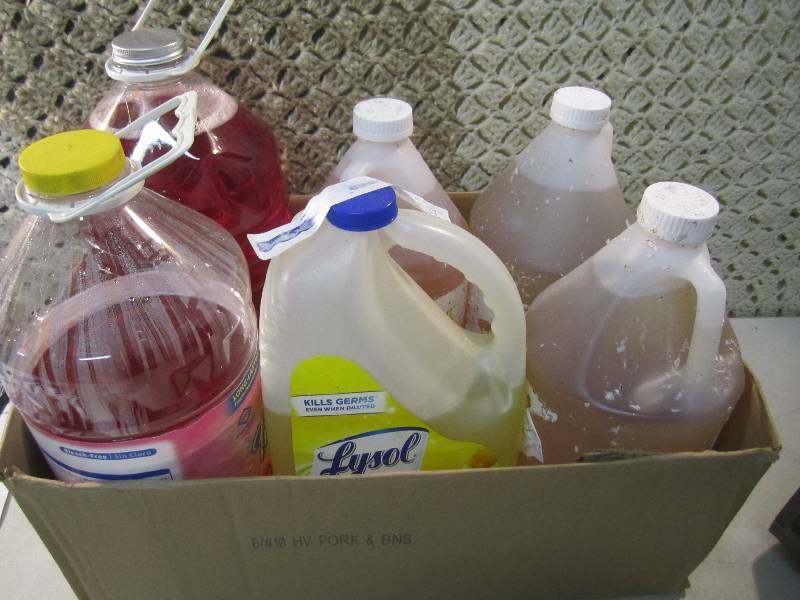 Mixed Lot of Cleaners Bad Labels Co...