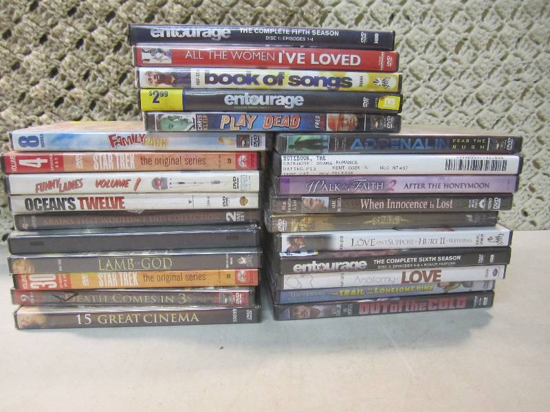 Lot of 25 Misc DVD Movies  F-0...
