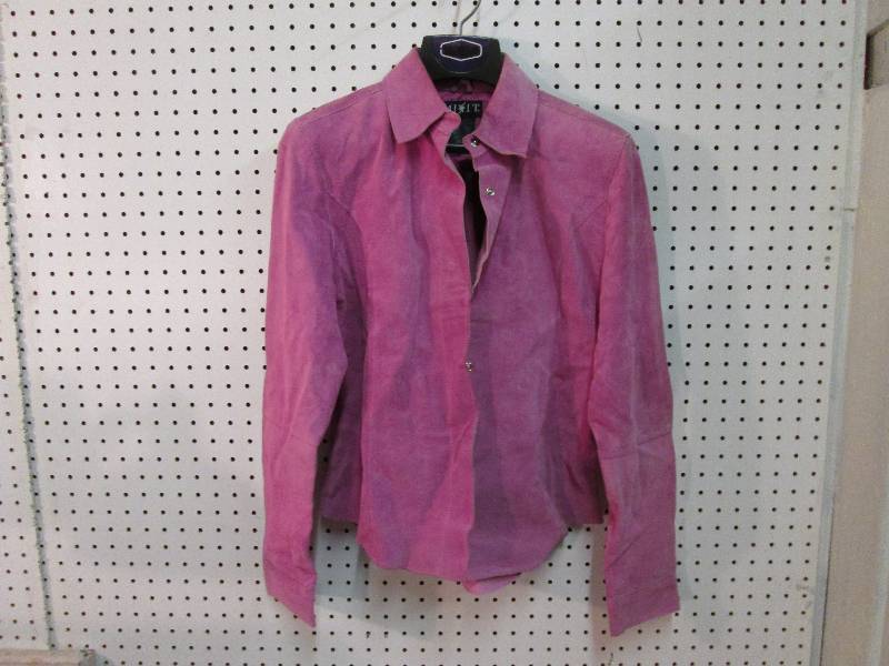 Mixit Leather ShirtJacket Size 4  ...