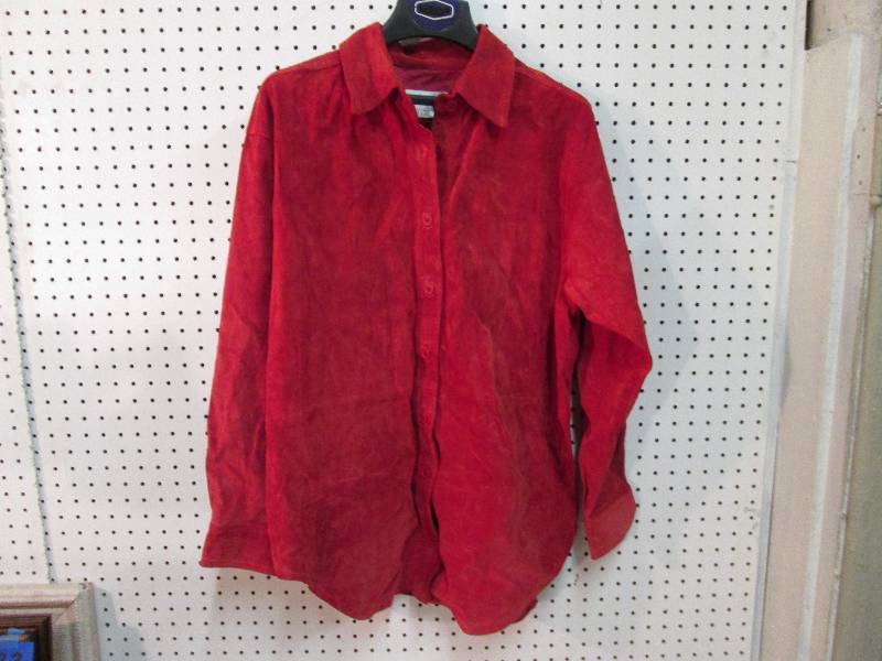 Bagatelle Leather Shirt Size Large ...