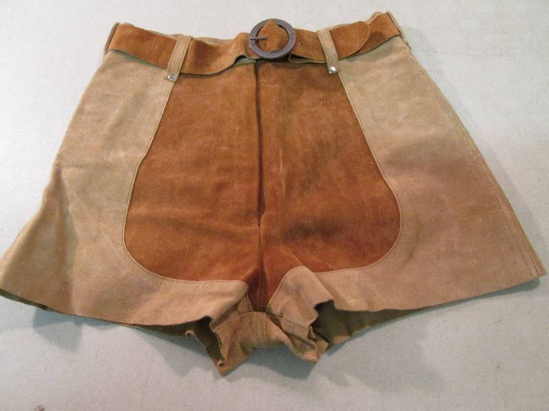 Pair of Leather Shorts  RMDR...