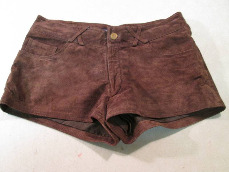 Beyond California Leather Shorts Si...