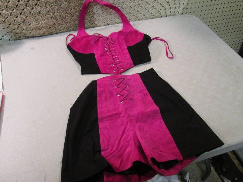 Wilson Leather Top and Shorts Set T...