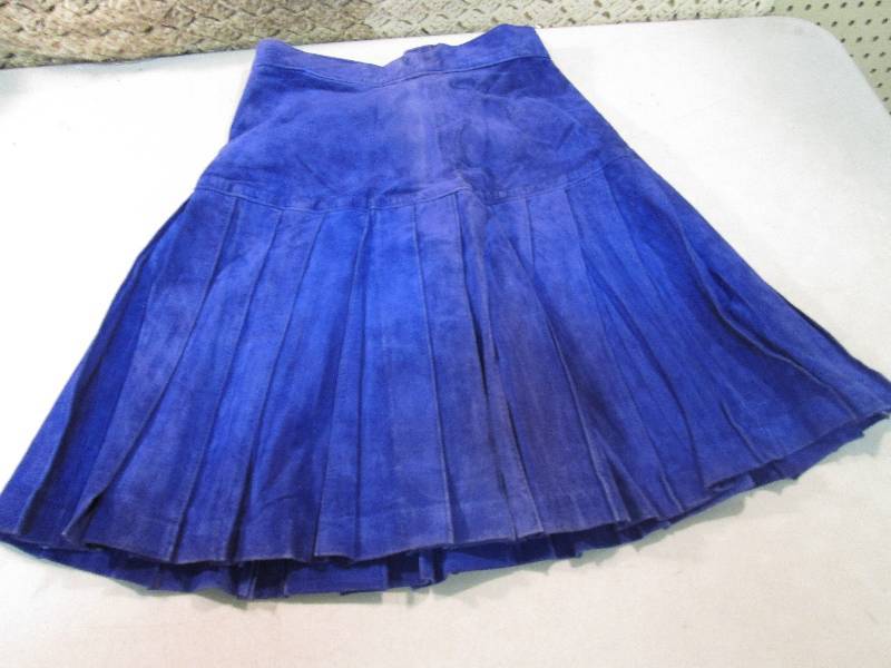 Cedars Leather Skirt Size 8  RMDR...