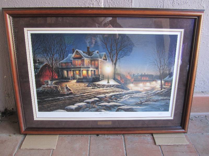 Terry Redlin Signed and Numbered Fr...