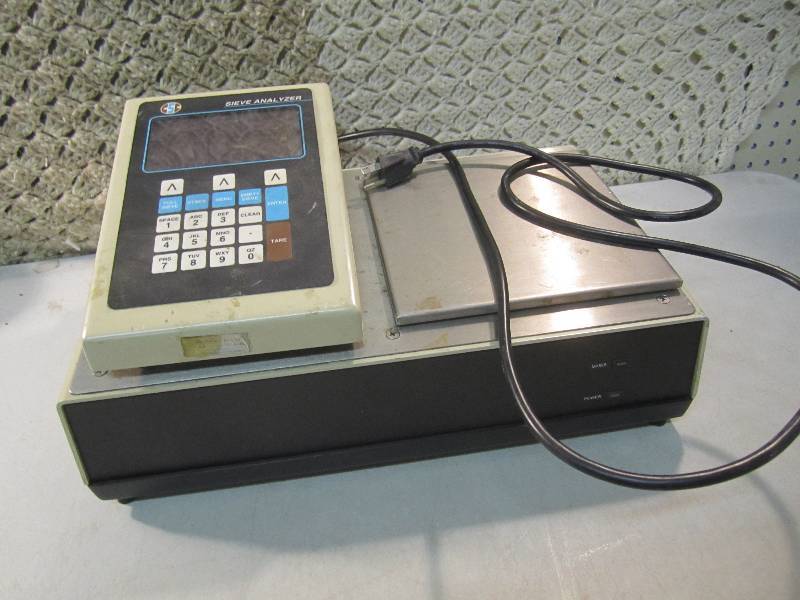 CSC Sieve Analyzer Doesnt fully po...