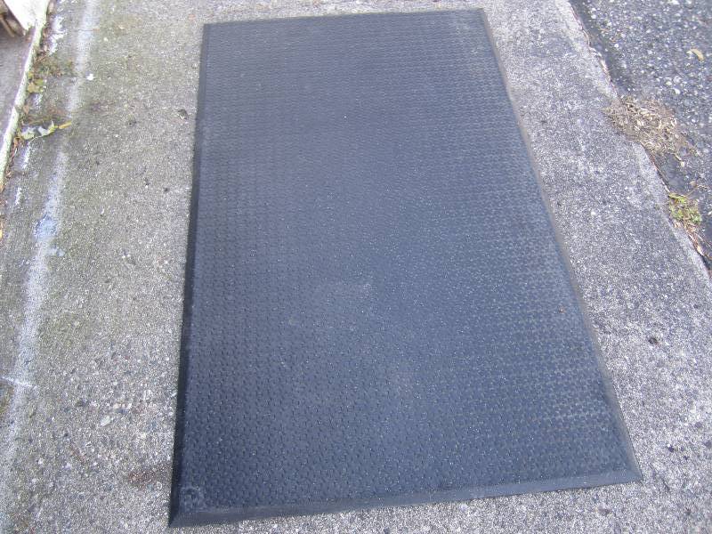 Large Heavy Duty Rubber Floor Mat 5...