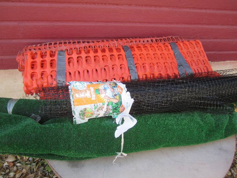 Mixed Lot of 3 Rolls of Snow Fencin...