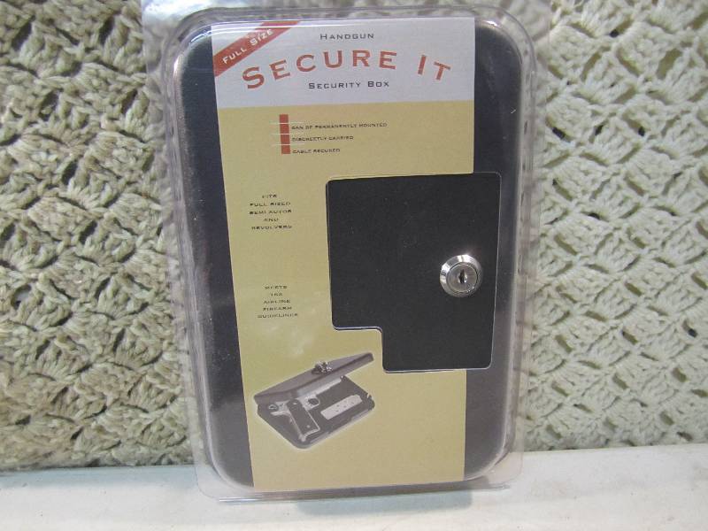 Full Size Handgun Secure It Metal S...