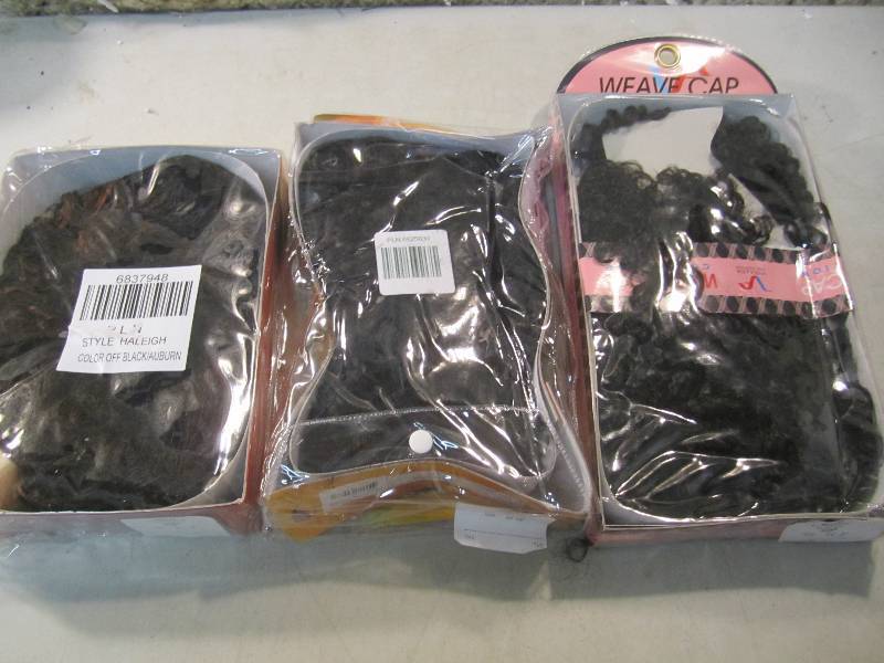Lot of 3 Wigs Retail $39.99 - $54.9...