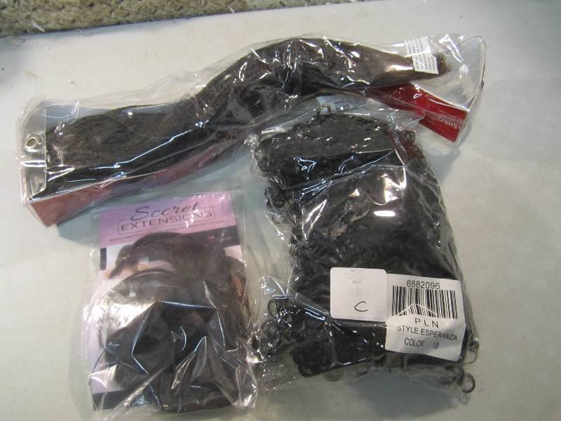 Lot of 3 Wigs Retail $39.95 - $99.9...