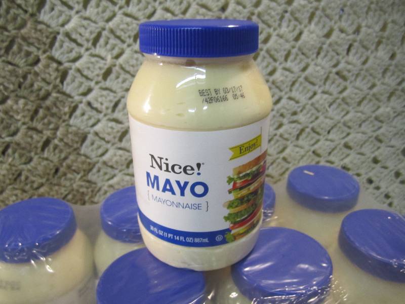 Case of 12 Jars of Mayo Best by Mar...