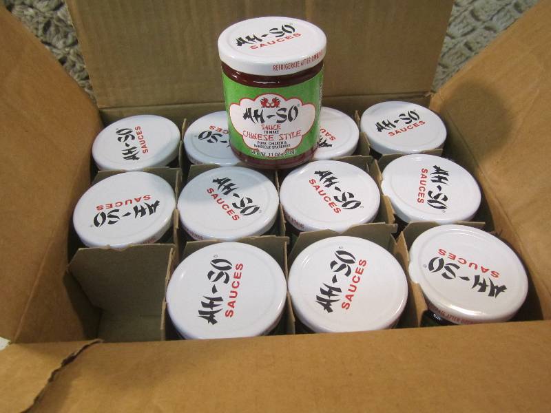 Case of 12 Jars of Ah-So Sauce (Chi...
