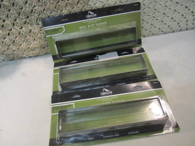 Lot of 3 Gibraltar Mailboxes Stainl...