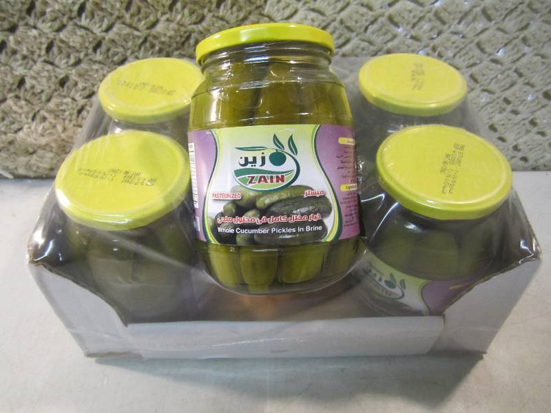 Case of 6 Jars of Whole Cucumber Pi...