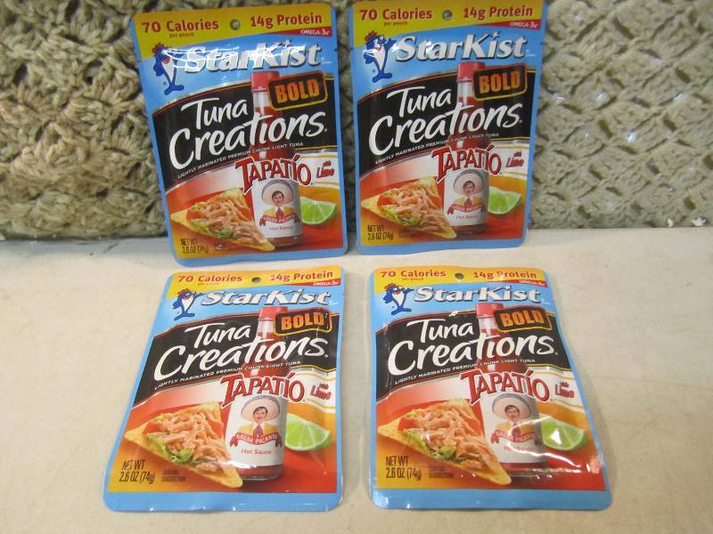 4 Pouches of StarKist Tuna Creation...