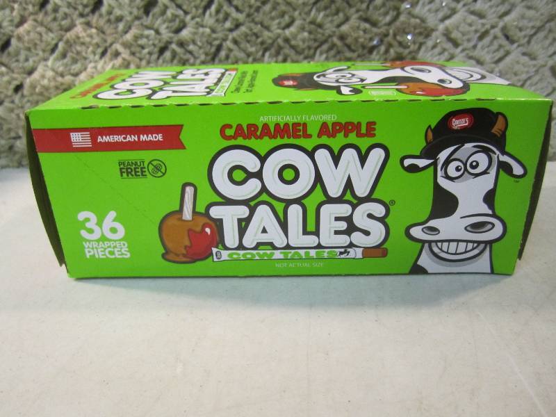 Box of 36 Caramel Apple Cow Tales B...