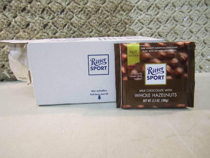 Box of 10 Ritter Sport Milk Chocola...