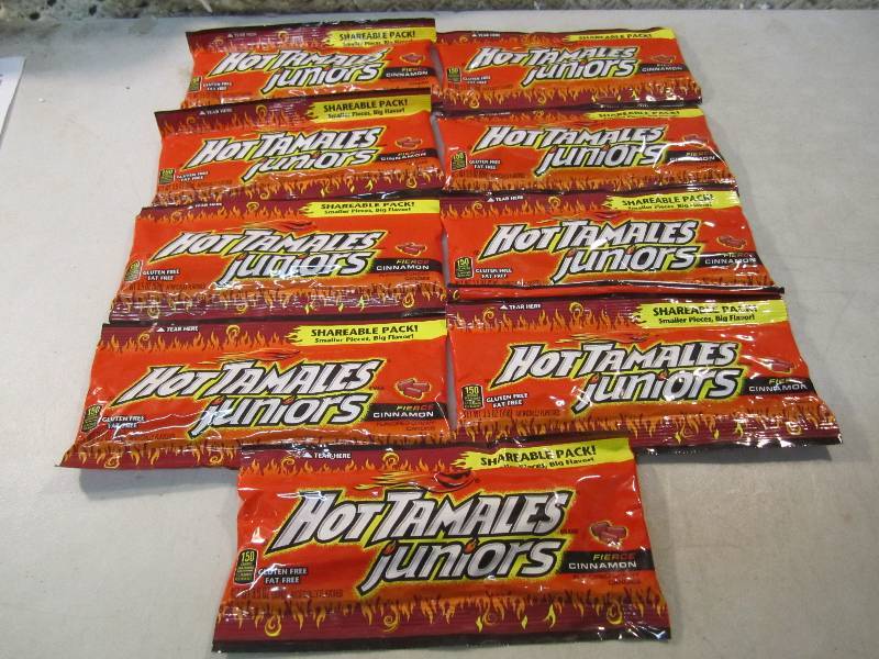 9 Bags of Hot Tamales Juniors Best ...