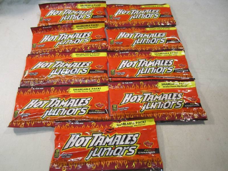 9 Bags of Hot Tamales Juniors Best ...