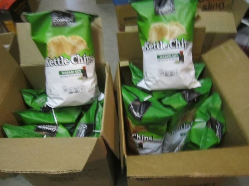 12 Bags of Kettle Chips Wasabi Soy ...