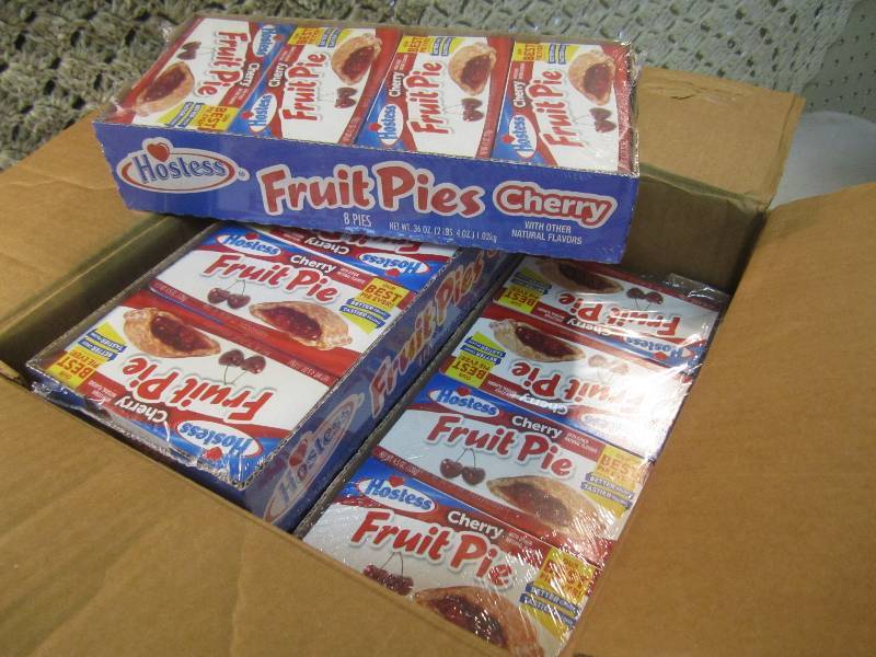 Case with 6 Packs of 8 Hostess Cher...