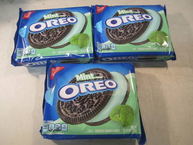 3 Packs of Mint Oreo Cookies Best b...
