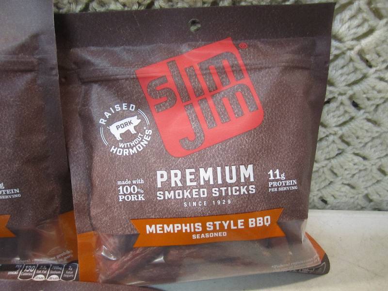 3 Bags of Slim Jim Premium Smoked S...
