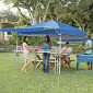 lot 116 image: Gazebo with Awnings open box Assemb...