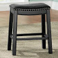 lot 223 image: Hudson Saddle Counter Stool open bo...