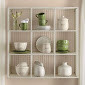 lot 227 image: 9-Cubby Wire Wall Unit open box Ret...