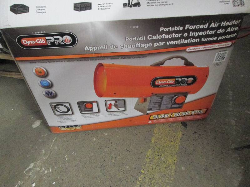 lot 14 image: Dyna Glo Pro 60K BTU Forced Air Pro...