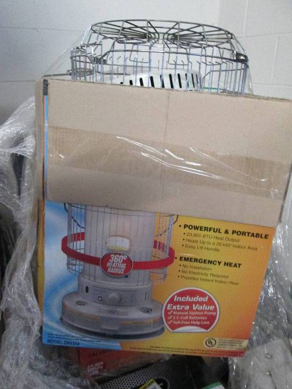 lot 23 image: DuraHeat 23,800 BTU Indoor Kerosene...