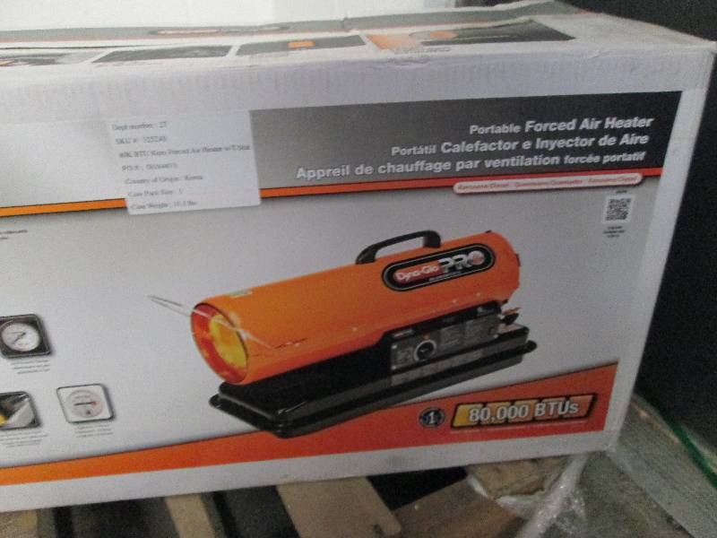 lot 32 image: Dyna Glo Pro 80K BTU Forced Air Ker...