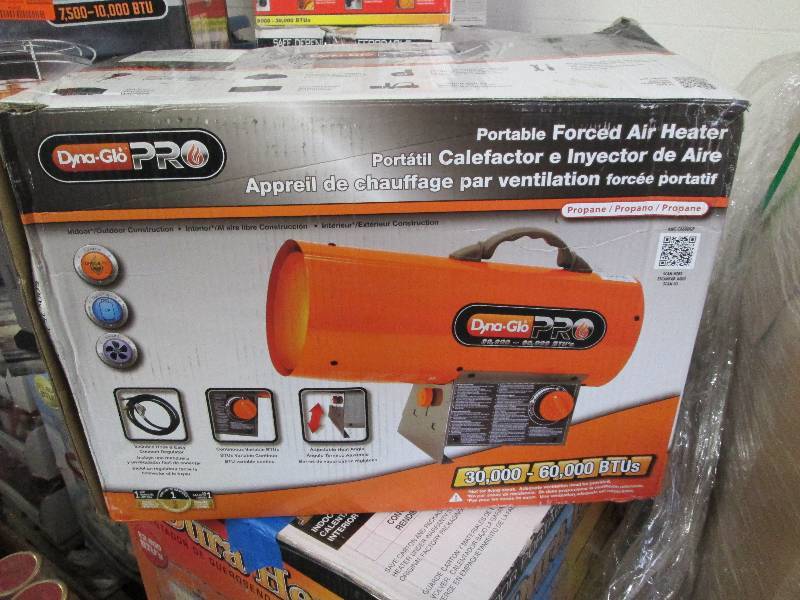 lot 38 image: Dyna Glo Pro 60K BTU Forced Air Pro...